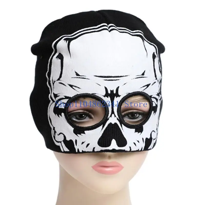 5asd مخيف الغريبة قبعة هالوين حزب عطلة قبعة الأولاد الرجال الشتاء قبعات منسوجة #2