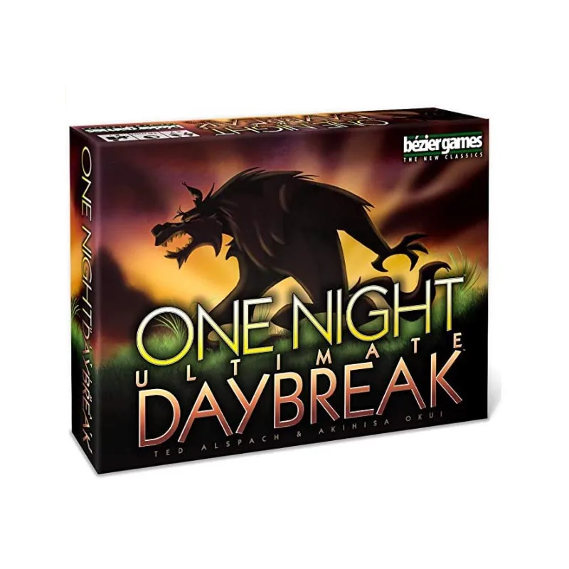 English board game toy One Night Ultimate Werewolf card games party games 2-8 friends playing card board games