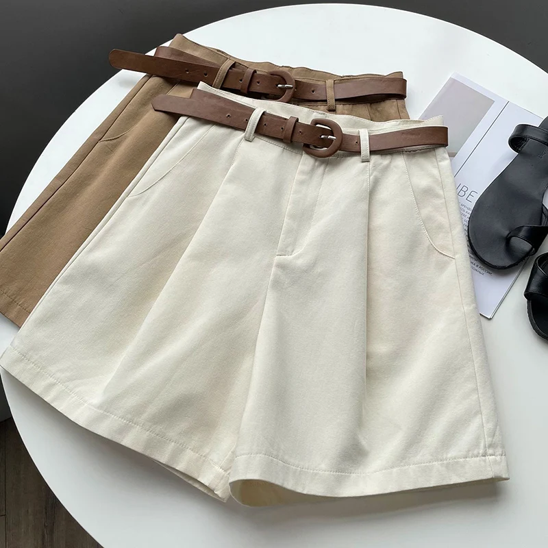 Hot Sale Summer Lady Korean High Waist Short Joggers Women Fashion Baggy Short Cargo Pants Girls Daily Thin Leisure Shorts view 5