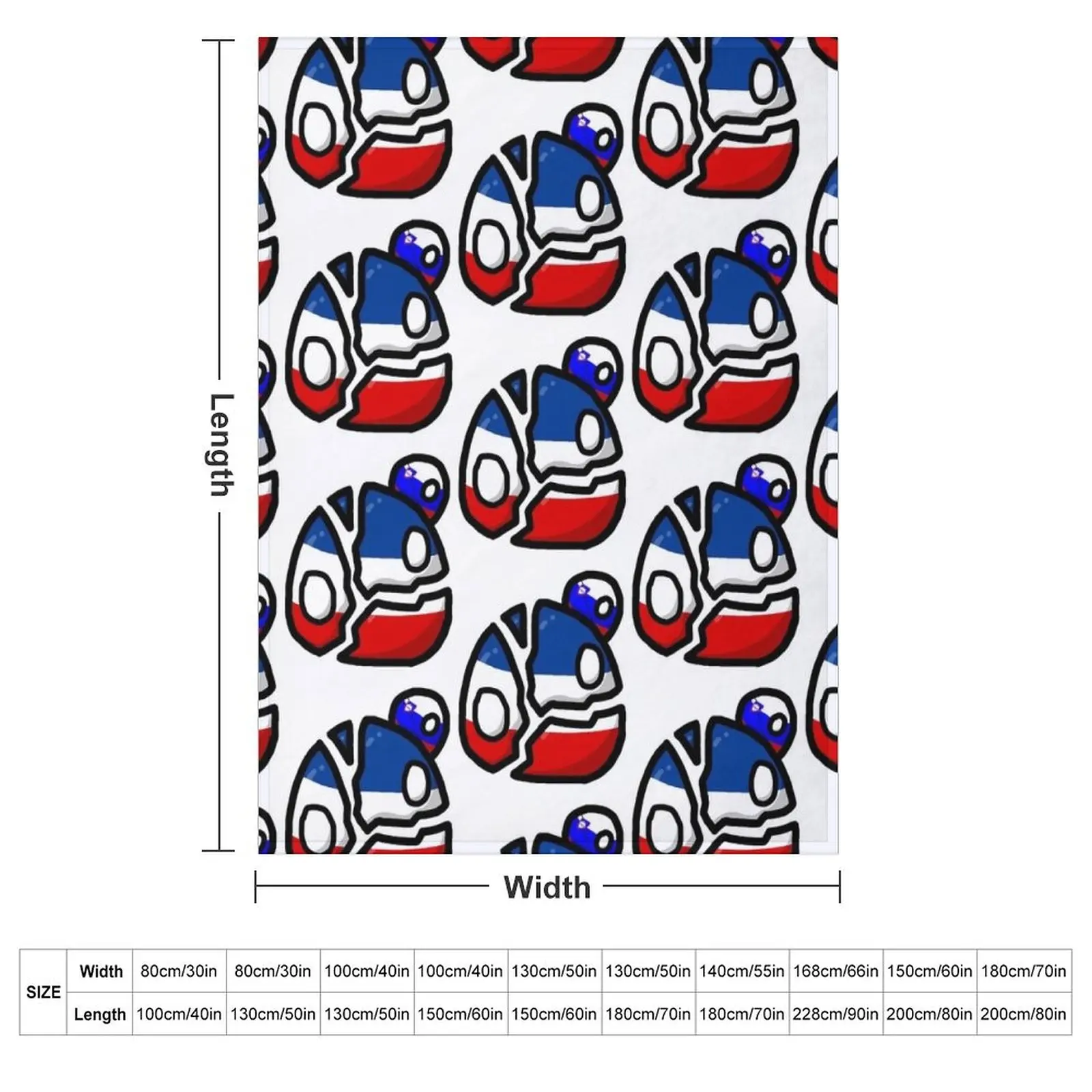 Yugoslavia countryball collapsing and slovenia countryball leaving - polandball countryball usball h Throw Blanket