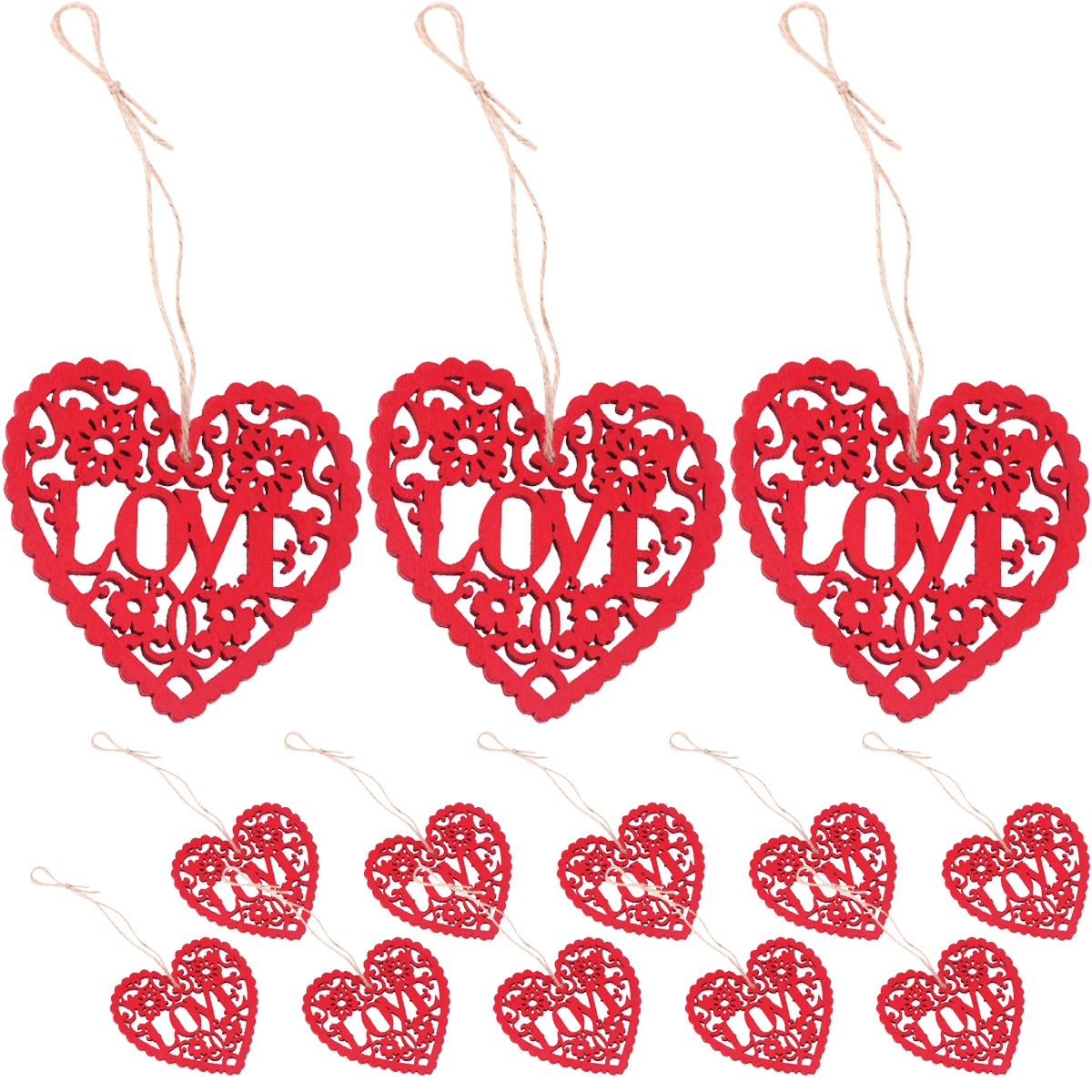 

30 Pcs Heart Shaped naments Smooth Finish 8x8x03cm Wooden Heart Discs Ideal for Craft Projects Sewing Accessories