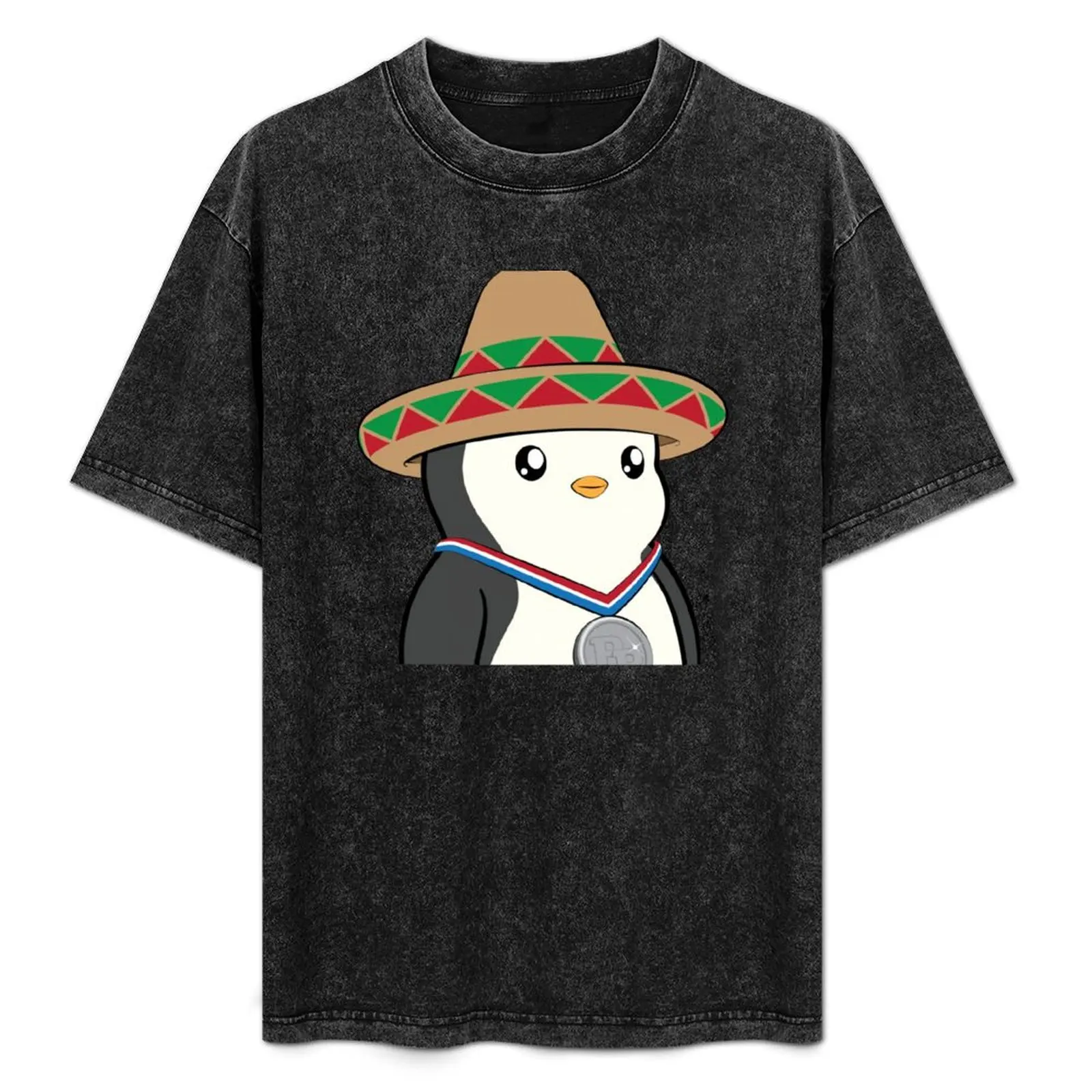 cartoon Pudgy Penguin #7815 nft Lovely animal T-Shirt oversizeds anime t shirts mens t shirts casual stylish