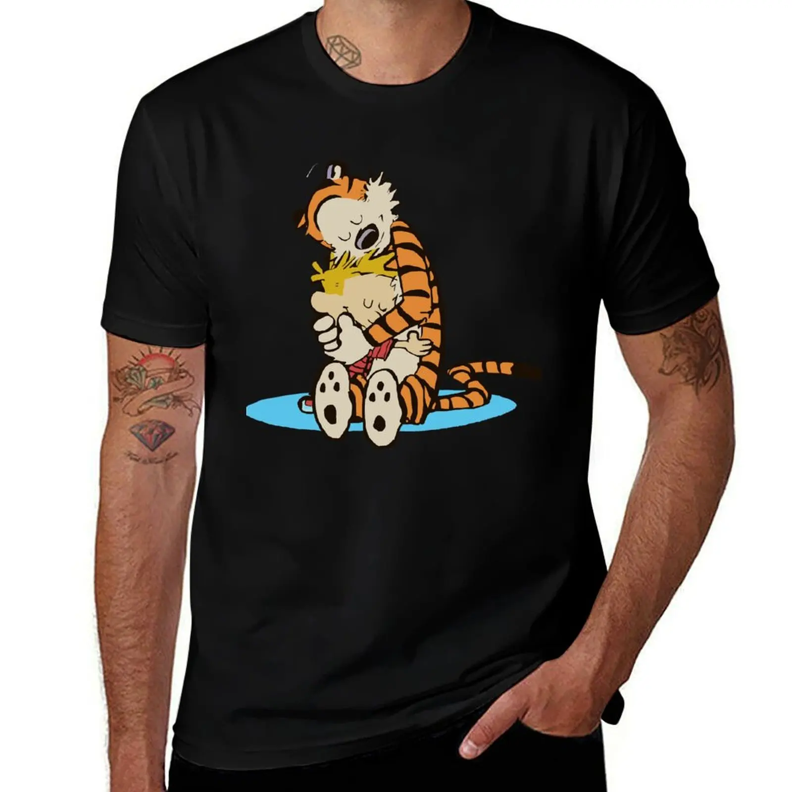 Ways To Keep Magical World Calvin Arts Fans Hobbes Funny Gift T-Shirt Breathable Gym Short Sleeve T-Shirt