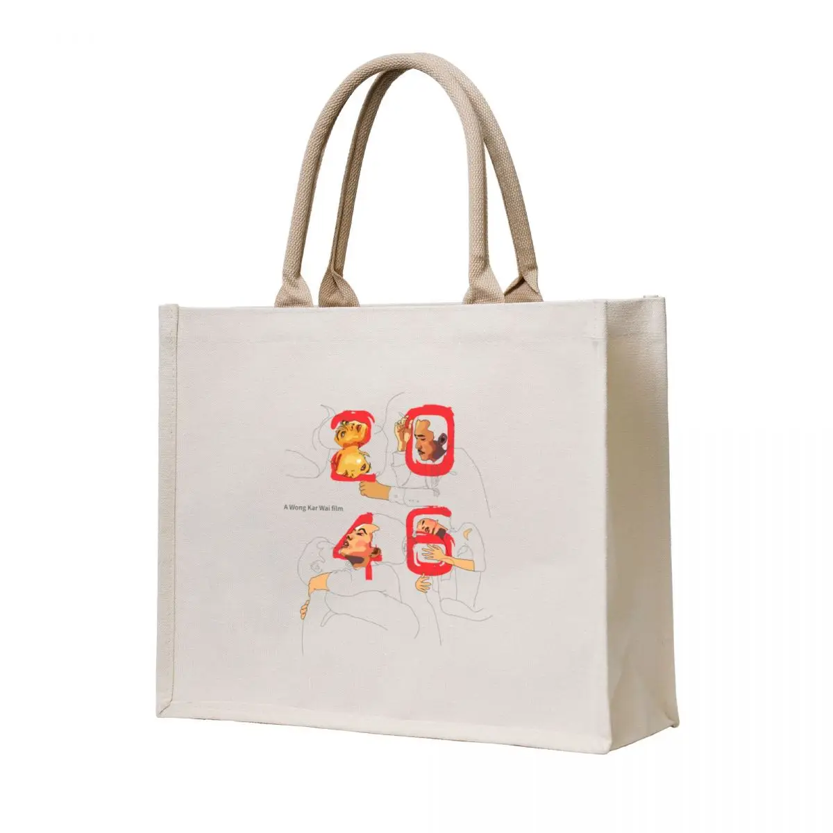 

2046 Tote Bag Custom bag Canvas stote bag Portable shopping
