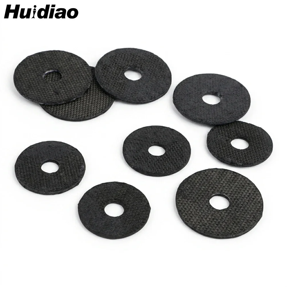 Huidiao 1mm Carbonfaser-Bremsscheiben für Angelrollen, Spinnrollen-Bremsbeläge, Angelzubehör für Köderrollen