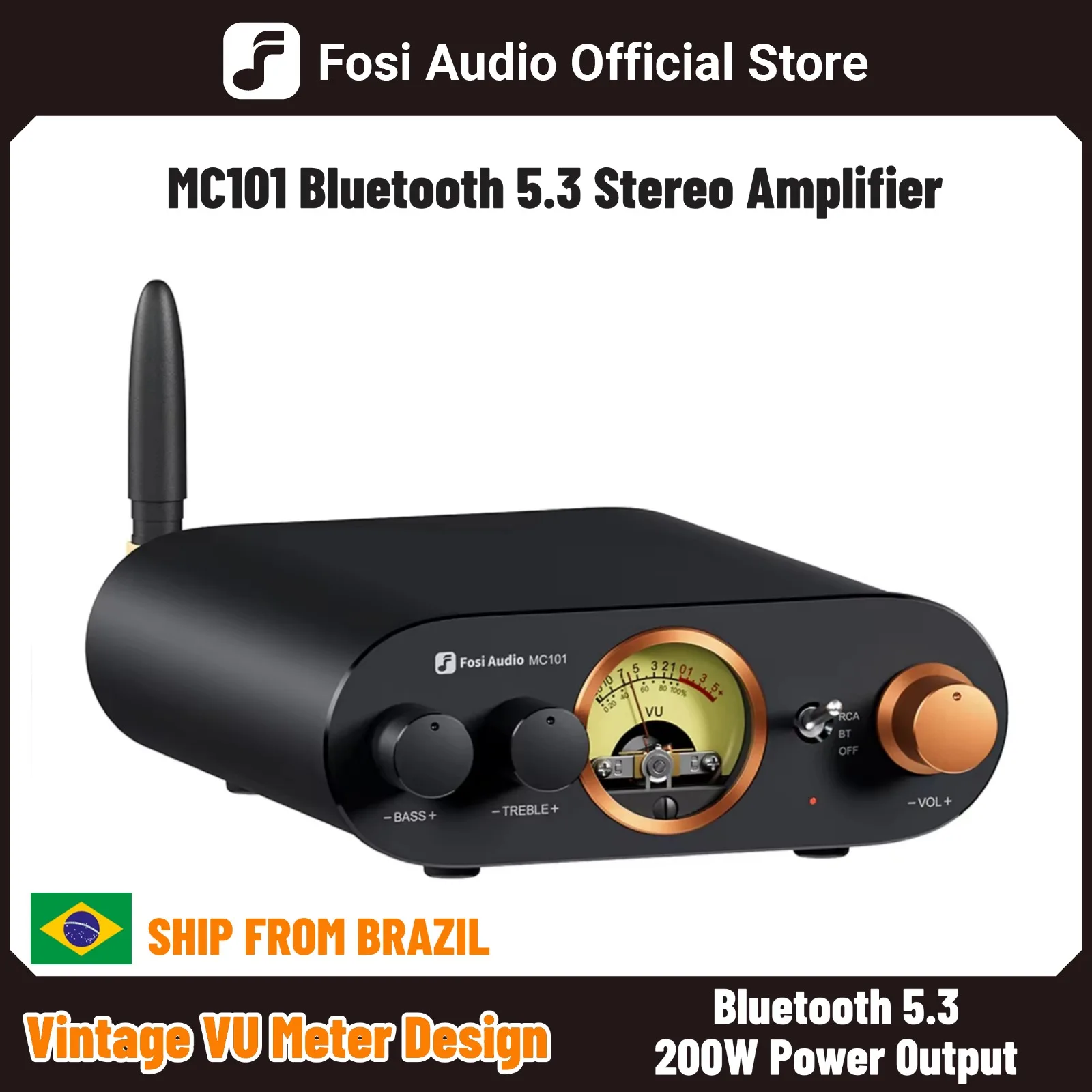 Fosi Audio MC101 Bl…
