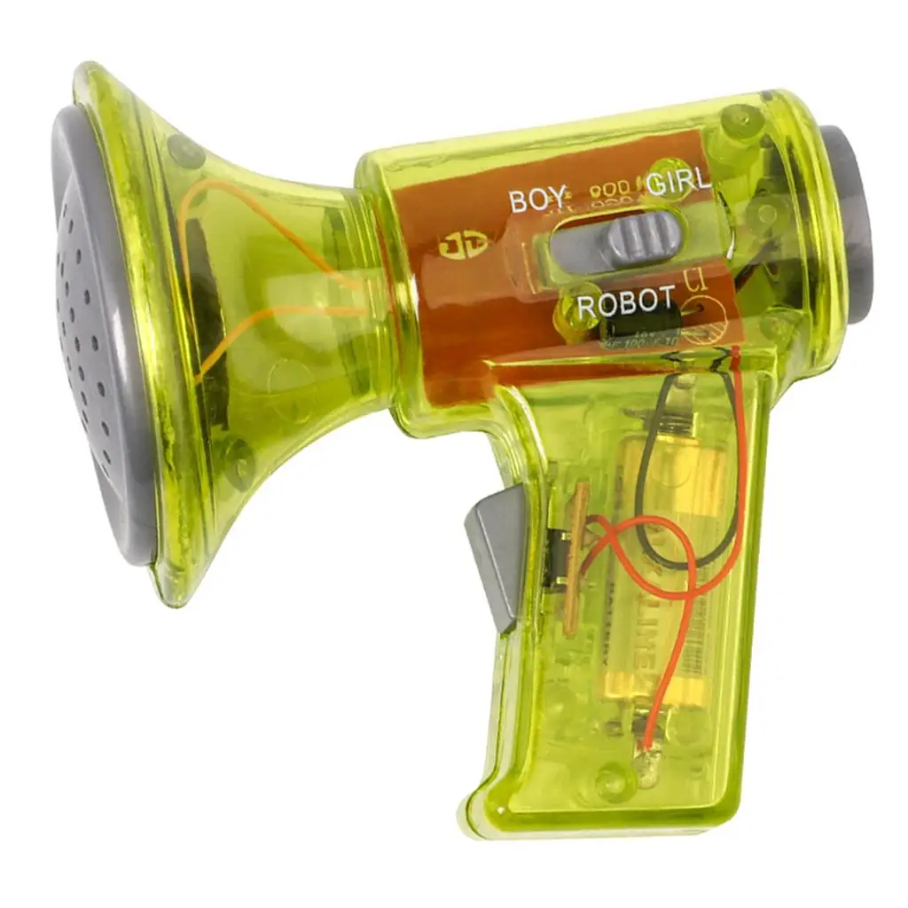 Plastic Voice Modifier Toy for Kids Party Favor Megaphone Speaker Children Vocalization Educational Game
