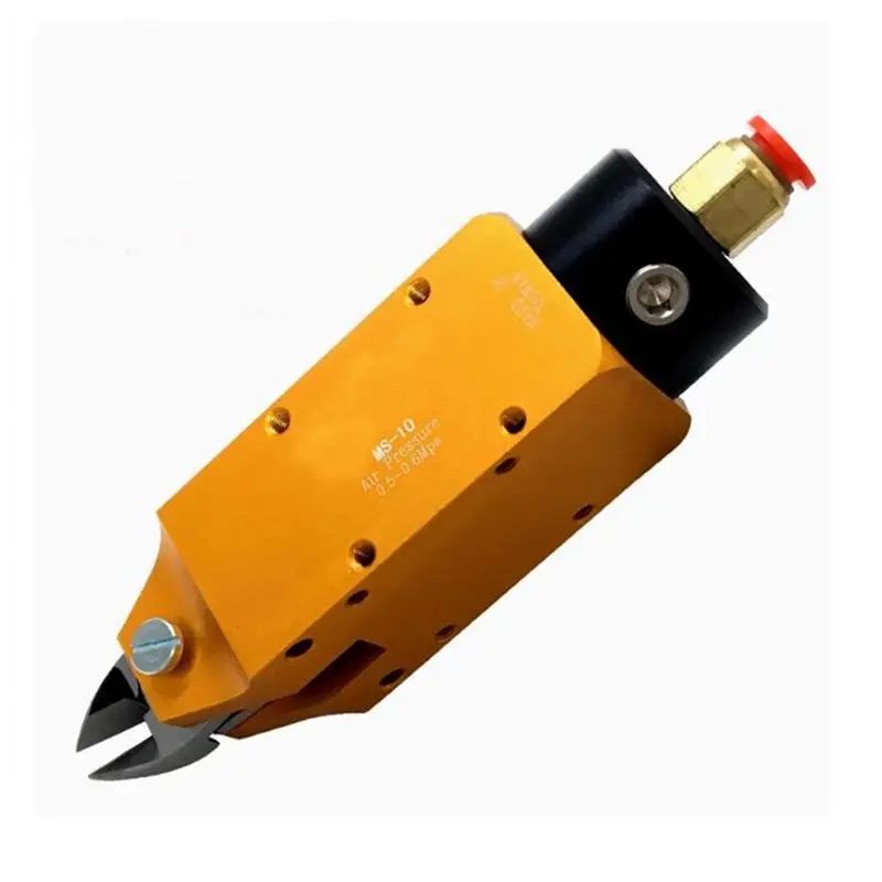 A25F-MS-10+S4 Pneumatic Air Nippers Scissors Pneumatic Metal Wire Cutting Tool For Plastic Cutting For Metal, And Wire Cutting