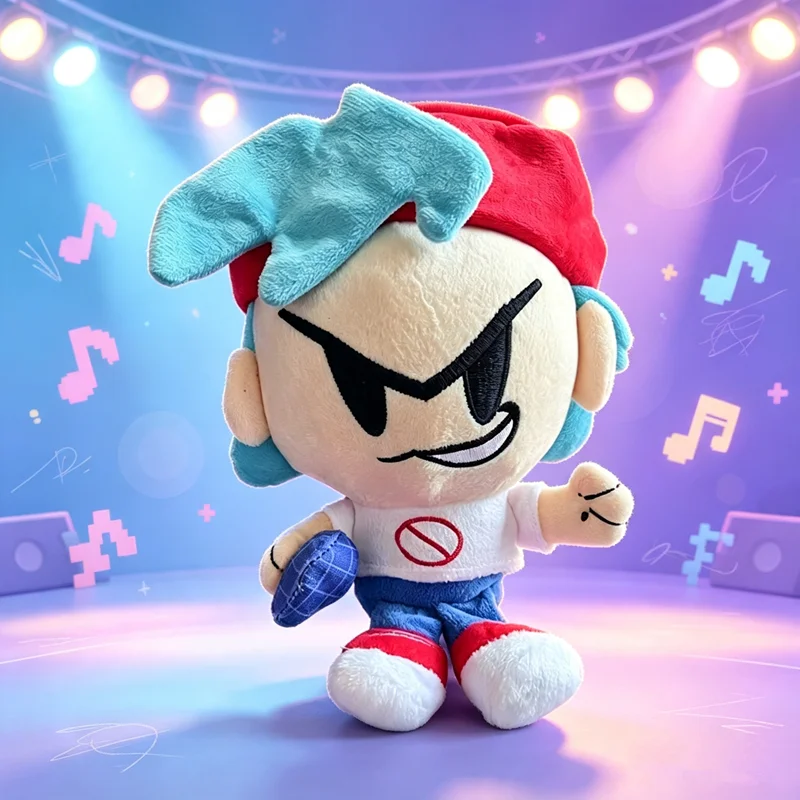 20cm Funny Friday Night Funkin Game Plush Doll Boyfriend Pico Girlfriend Soft Stuffed Toy Kids Birthday Gift