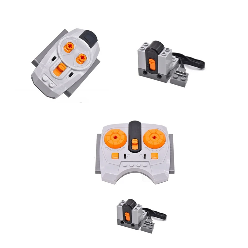 Kit receptor de Control remoto con función de potencia de alta tecnología, Control remoto IR y receptor IR 8884 para bloques de construcción DIY