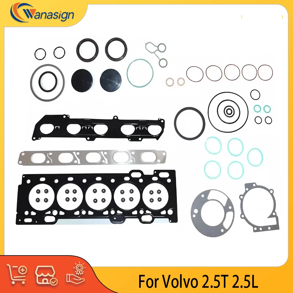 

Engine Parts Head Gasket Set Fit 2.5 L T L5 GAS DOHC B5254T3 For 04-18 Volvo C30 C70 S40 S60 S80 V40 V50 XC60 XC60 2.5T 2.5L