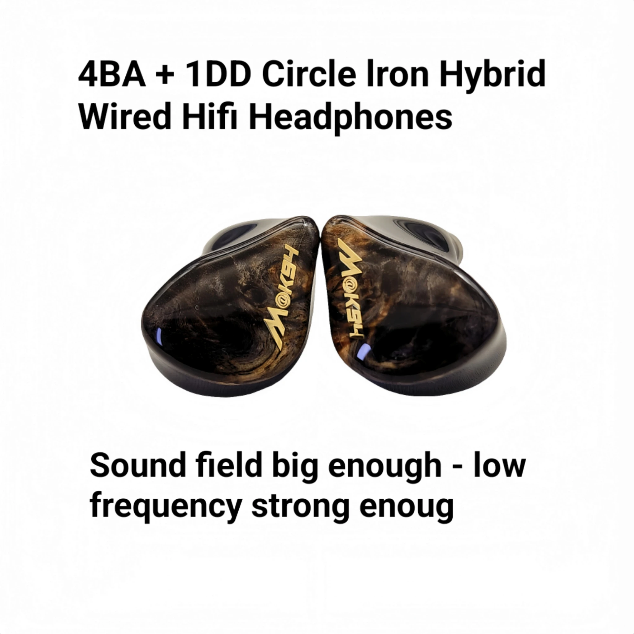 

Nix HiFi Headphones4BA+1DD Hybrid Technology HiFi In Ear Music DJ Gamer Sport Earphone Active Noice Cancelling Monitor Headset