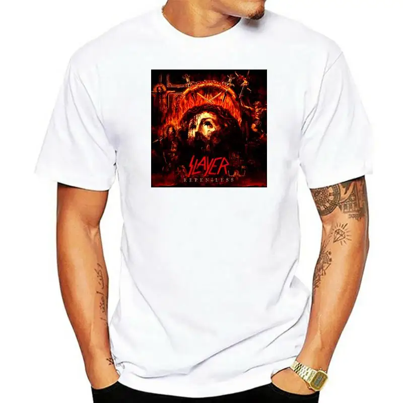 Slayer 'Repentless' T-Shirt - NEW & OFFICIAL! New Man Design T-Shirt Print