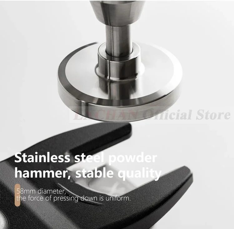 Homewise 58mm Coffee Quantitative Tamper Powder Filling Hammer Powder Distributor Manual Tamper