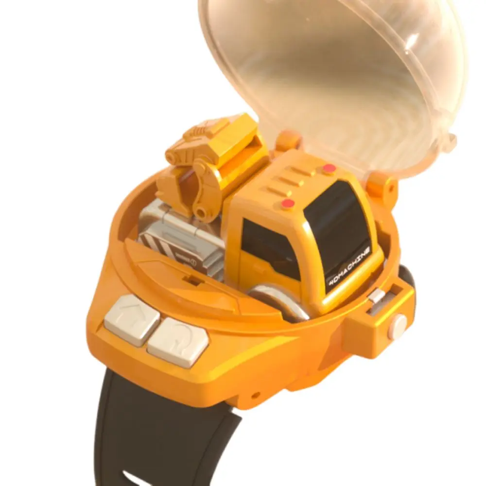 2.4 GHz Auto telecomandata Materiale in lega Design del fumetto Mini lega da corsa Bambini Ricarica USB Auto elettrica Ragazzi Ragazze