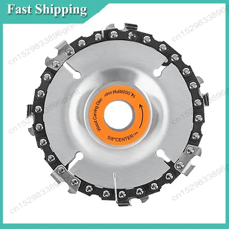 -BABQ 1 Uds 4 pulgadas 100Mm pieza de corte para carpintería disco de cadena de motosierra Universal de alta precisión 7 dientes