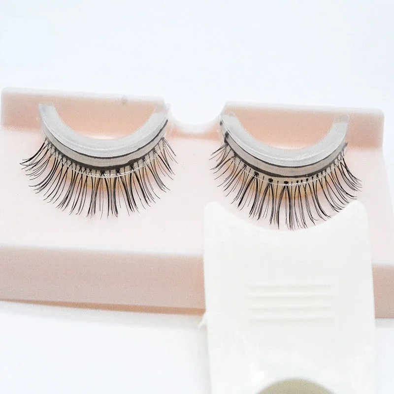 Wiederverwendbare, ultraleichte 3D-synthetische falsche Wimpern mit natürlichem Effekt für Wimpernverlängerungs-Augen-Make-up-Werkzeuge