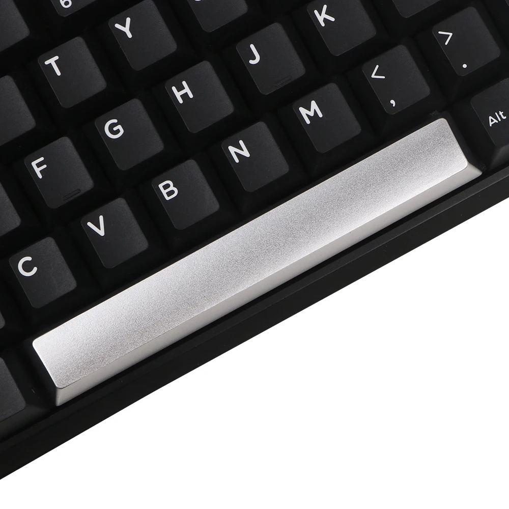 Mechanical Keyboard Metal Space Bar Keycap6.25u Aluminum Alloy CNC Anodic Oxidation Spacebar Key Caps OEM/ XDA/ Cherry Profile