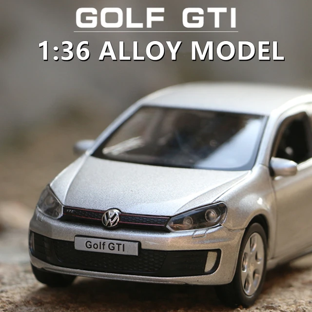 Golf Gti Diecast Model Car | Golf 6 Gti Car Model | Golf 6 Gti Miniature -  1 36 6 Alloy - Aliexpress