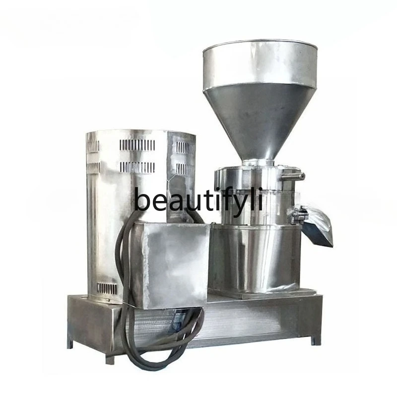 Grande smerigliatrice per fango osseo, smerigliatrice per salsa di palline di pesce, smerigliatrice colloidale in acciaio inossidabile