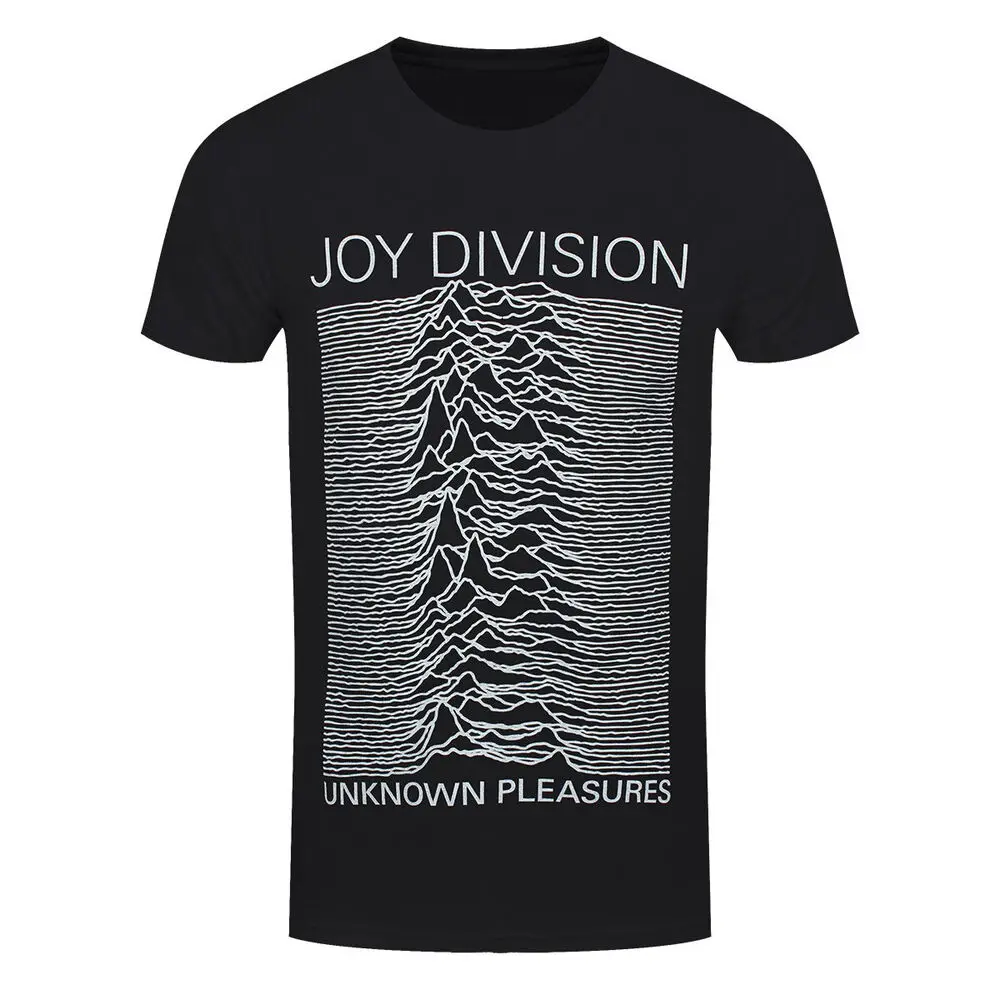 Joy Division T-Shirt Unknown Pleasures New Black Official