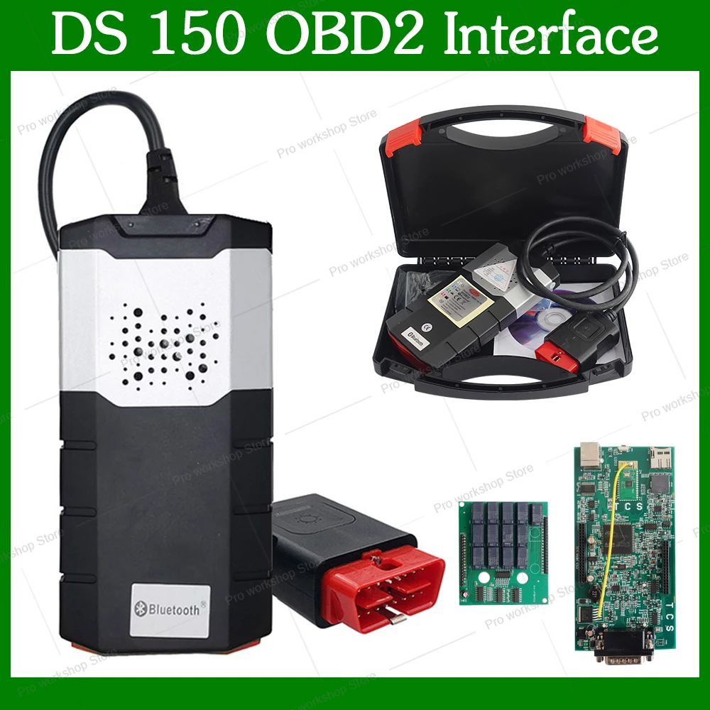 DS150 OBD Diagnostic tools Delphiss Software 2021 With Free Keygen Auto com Bluetooth OBD2 Scanner interface Support Car Truck