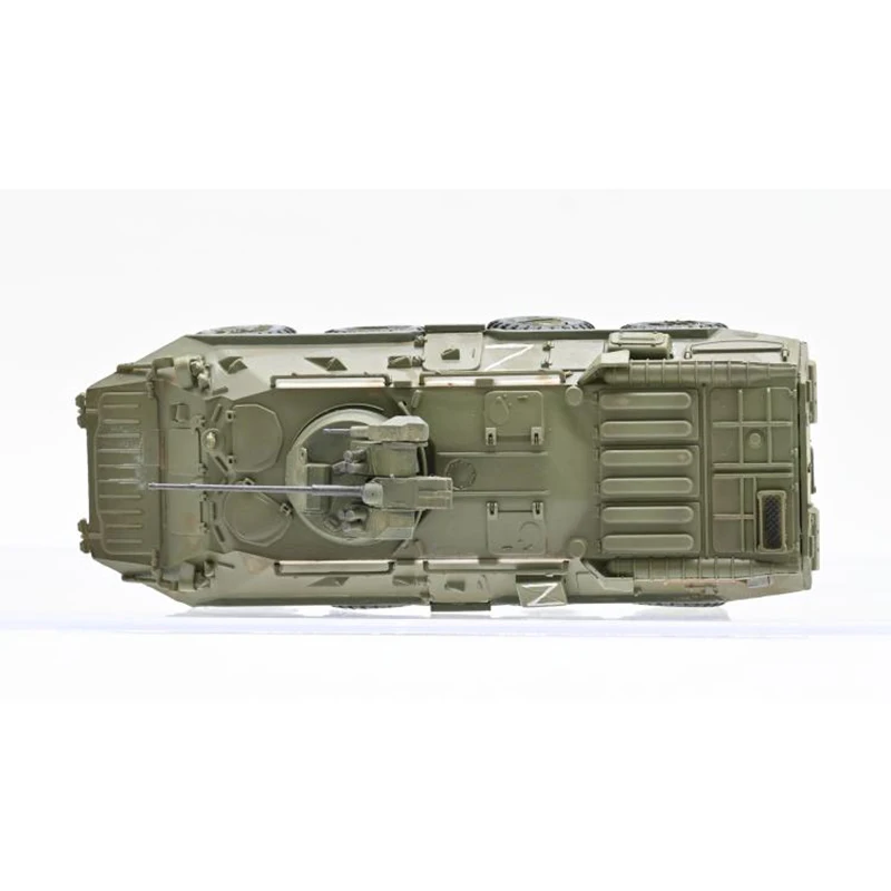 1/72 Scale Sanjung 72303 BTR80A Includes An Action Figure Soldier Man Military War Multi-wheeled Vehicle Finished Model