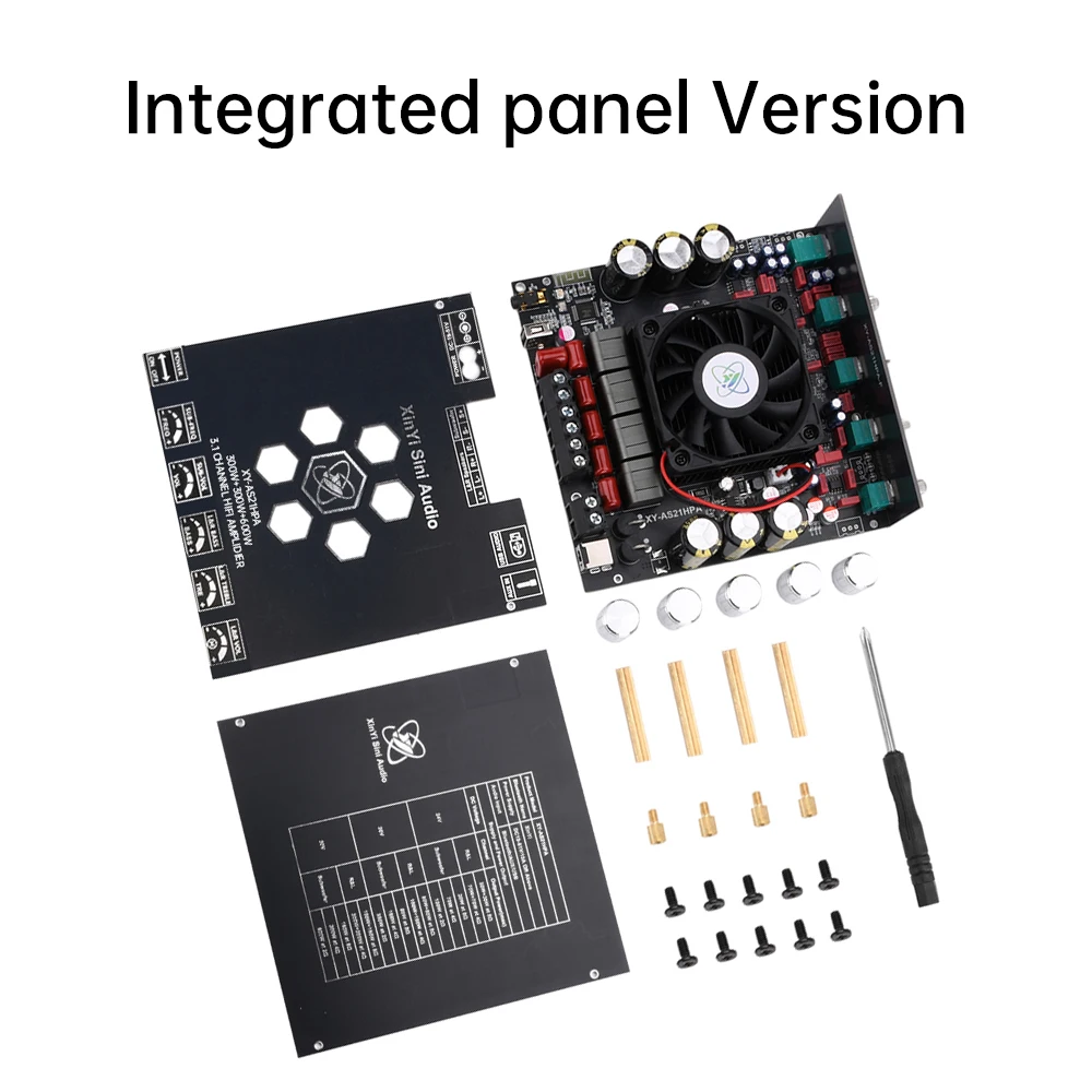 XY-AS21HPA 2.1 Kanal Bluetooth Ses Amplifikatörü 300W2+600W