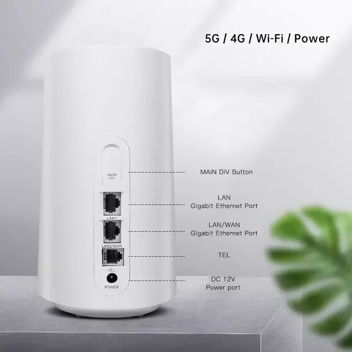 2025 EDUP AX1800 modem 4g 5g router wifi  with SIM Card Slot Wireless WiFi6 5G CPE Router