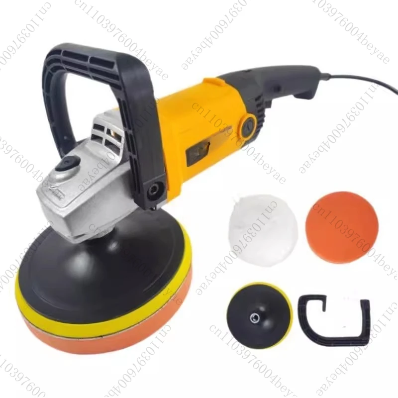Electric Car Polishing Machine 7 Inch 180 Tool Small Grinding Handheld Flat Waxing Machine