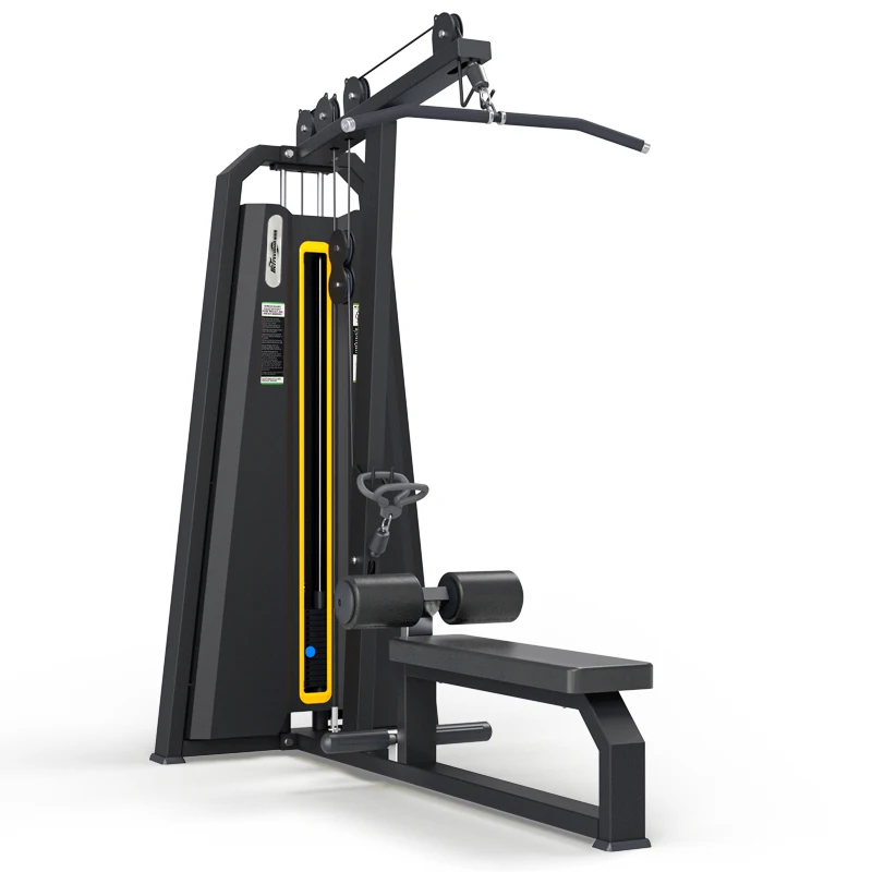 

Commercial Gym Equipment Steel Pulldown(high Pulley) Machines with Pin Load Selection Medium Loader Type