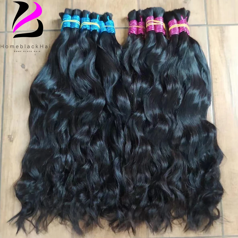 No Weft Human Hair For Braiding 100Virgin Bulk Human Hair Curly  Unprocessed Human Hair Bulk Extensions Brazilian Remy Hair