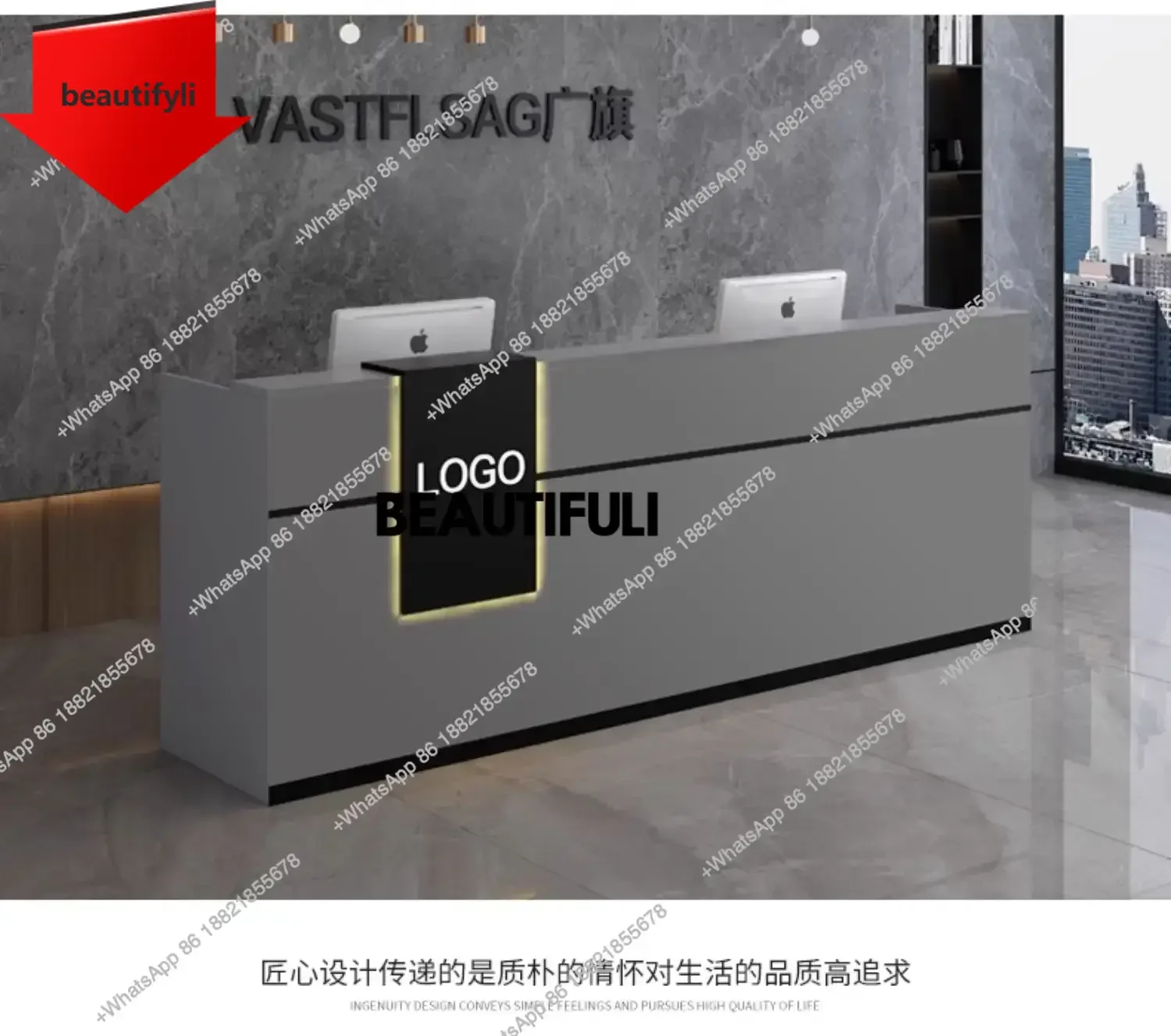 

A57 Современная красота, украшения для дисплея, салонные столы, стойка регистрации, касса, Mostrador Negocio, коммерческая мебель