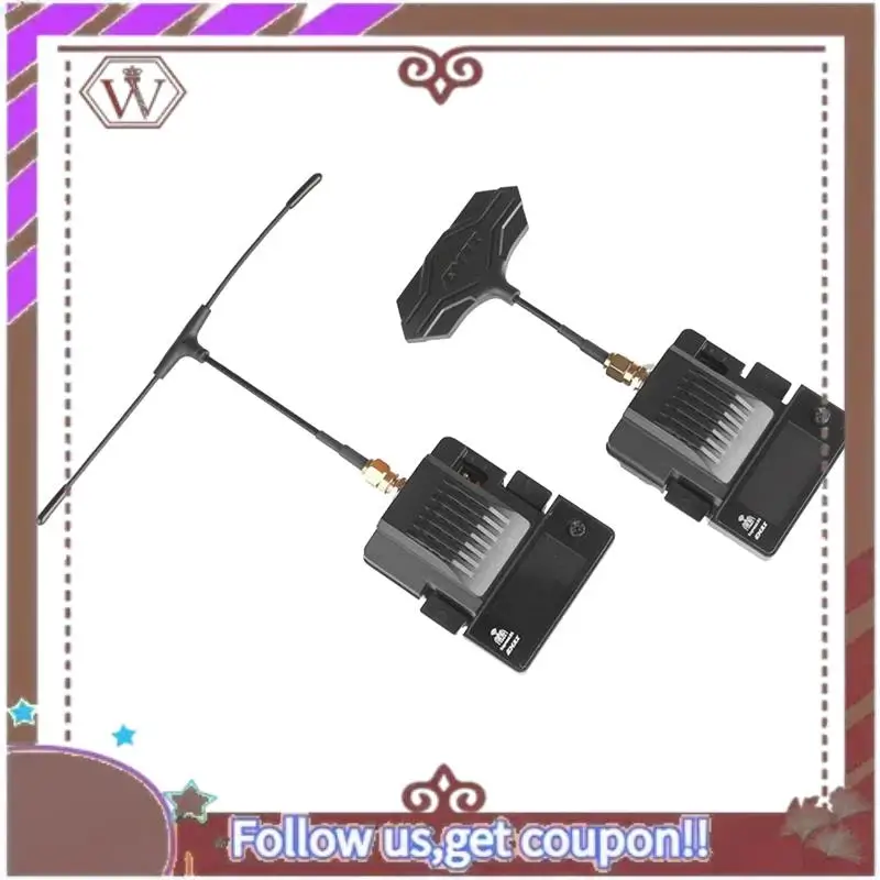 ABBG-لـ EMAX Aeris Link RX TX 1 واط استقبال + طقم إرسال مع شاشة OLED لطائرة RC طائرة بدون طيار FPV ELRS