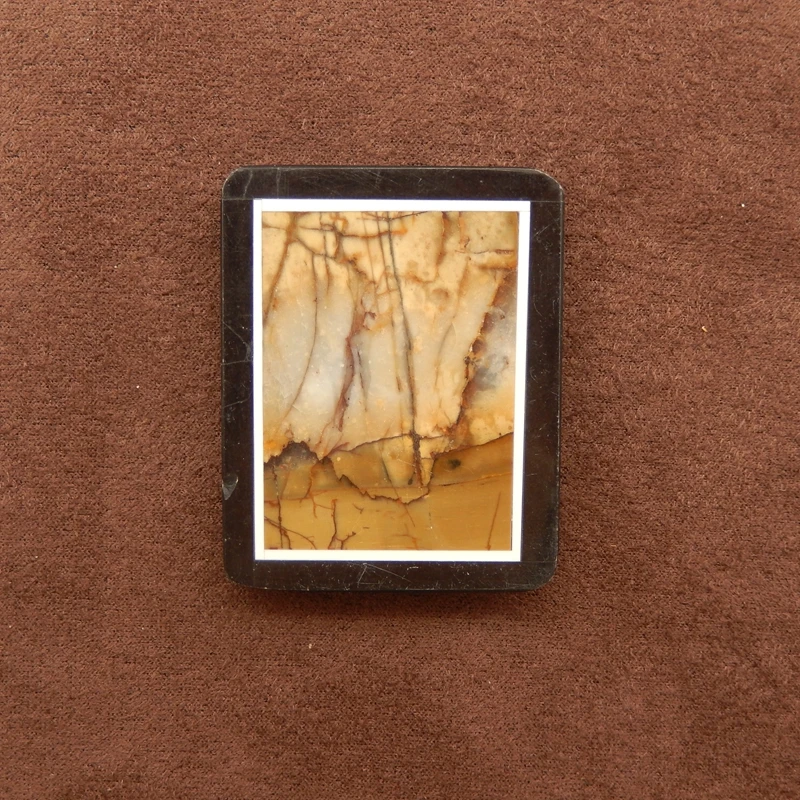 

Handcrafted Multi-Gemstone Pendant Mookite Jasper Howlite Obsidian Earthy Brown White Bl Composite Artisan Jewelry