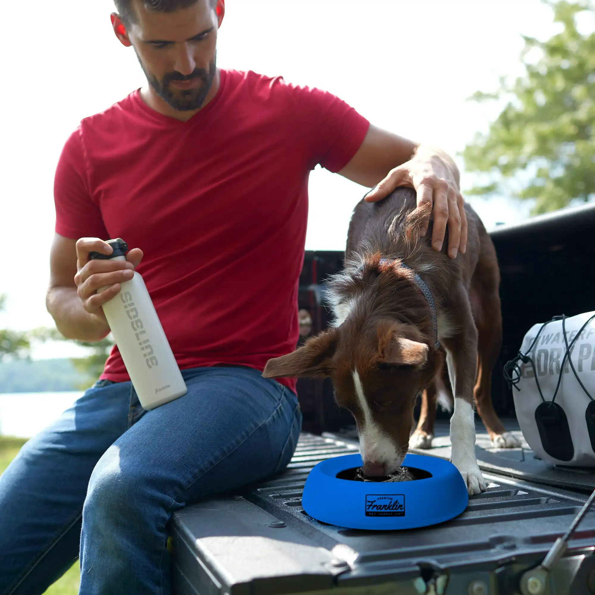 

Pet Supply Travel Pet Silicon Bowl