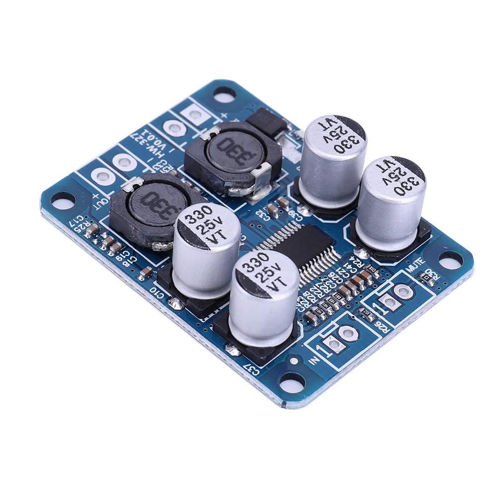 TPA3118 PBTL Digital Audio Amplifier Board Mono Channel Digital Stereo Amplifier Module DC8-24V for 4-8 Ohms Speaker