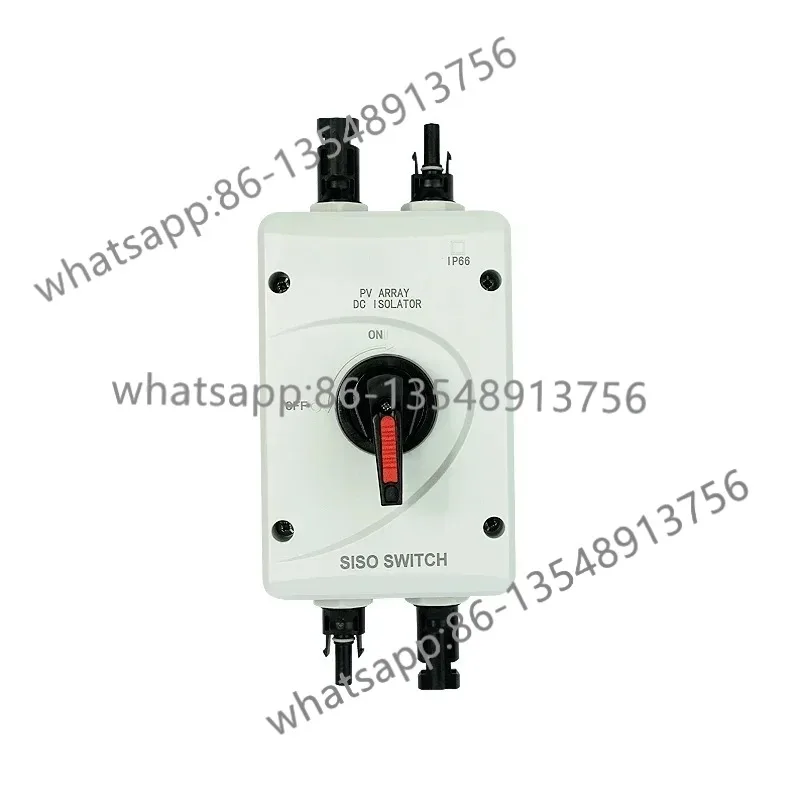 DC photovoltaic isolation switch SISO-32A DC1000V with MC4 waterproof connector