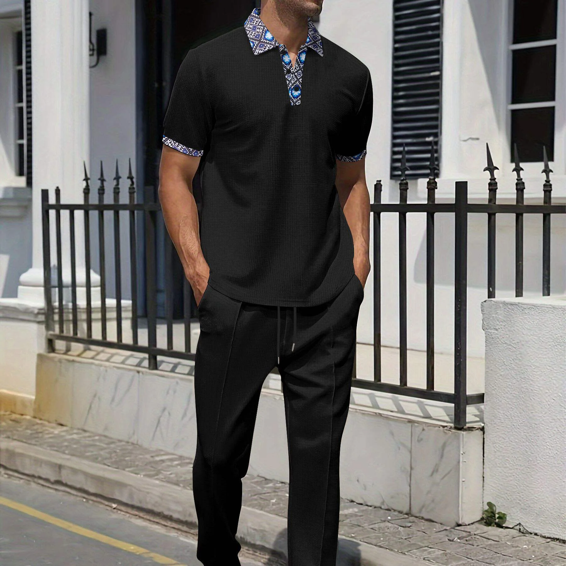 Herren Sommer Casual Print-Kra – Summer Clothing Long Sleeve Bewertung und Preis