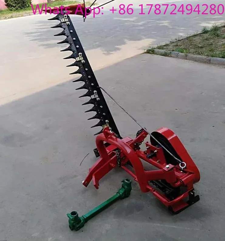 

Four-Wheel Tractor Mounted Reciprocating Mower, Alfalfa Mugwort Cutting Machine for Large Grassland Pasture