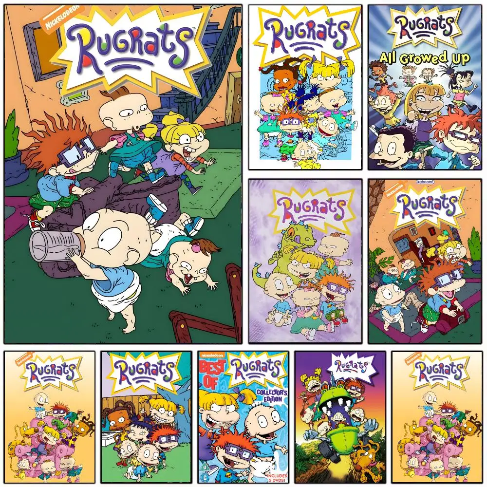 classic cartoon R-Rugrats Poster Modern Home Decoration Interior Design & Contemporary Wall Art Collection