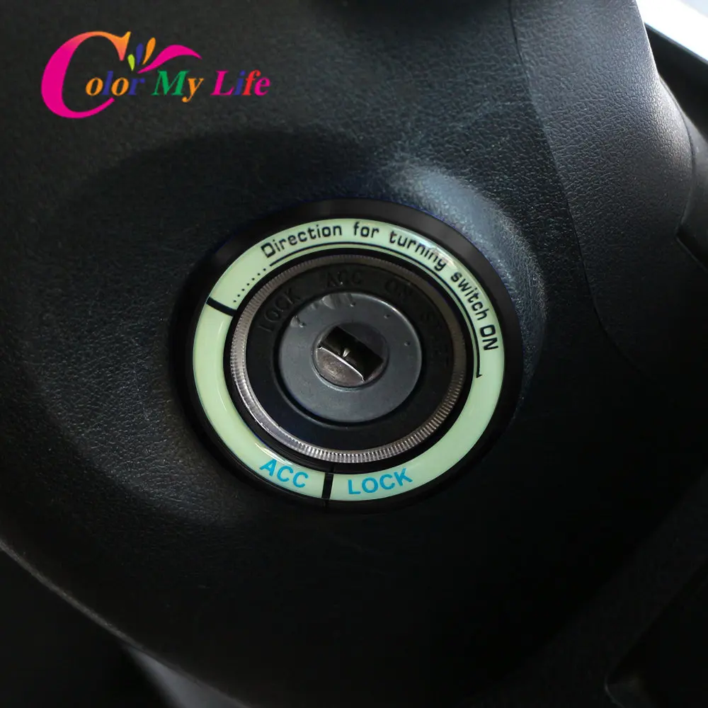 مفتاح إشعال مفتاح زخرفة زخرفة مفتاح حلقة ملصق لكيا ريو K2 K3 لشركة هيونداي سولاريس فيرنا سوناتا إلنترا 2009-2017