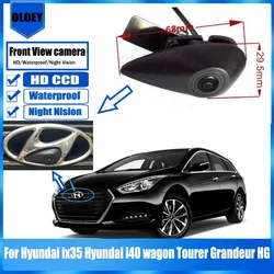 HD Front View Camera Car Front View Camera for Hyundai ix35 Hyundai i40 wagon Tourer Grandeur HG Forward Logo Camera