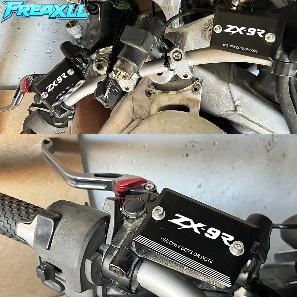 

For Kawasaki Ninja ZX9R ZX-9R 1994 1995 1996 1997 Zx 9R zx-9r Motorcycle Front Clutch And Brake Fluid Master Cylinder Cap Cover