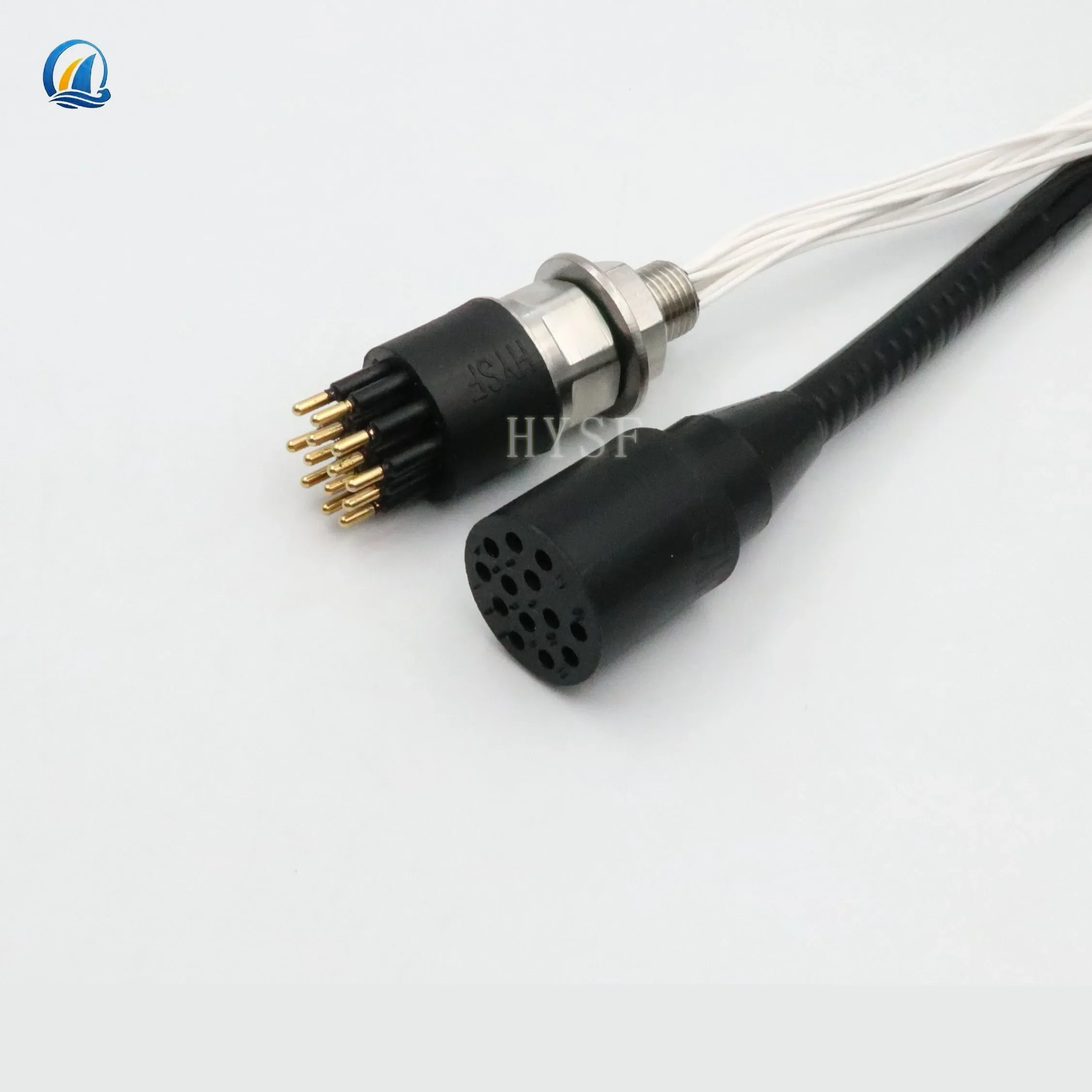 Micro waterproof cable 13-core deep water connector MCBH13M MCIL13F