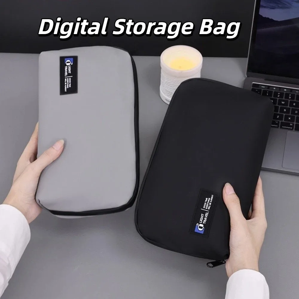 حقيبة تخزين المنتجات الرقمية متعددة الطبقات متعددة الوظائف ذات سعة كبيرة منظم الكابلات مقاومة للماء متعددة الطبقات