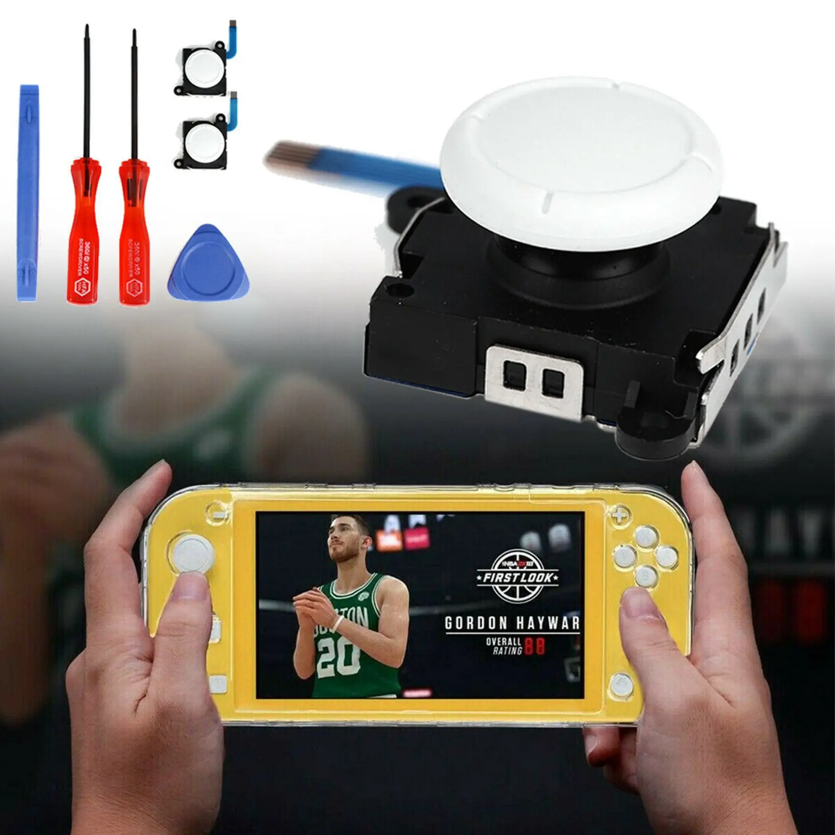 2X Analog Stick Replacement For Nintendo Switch Lite For Joy Con Thumbstick Joystick