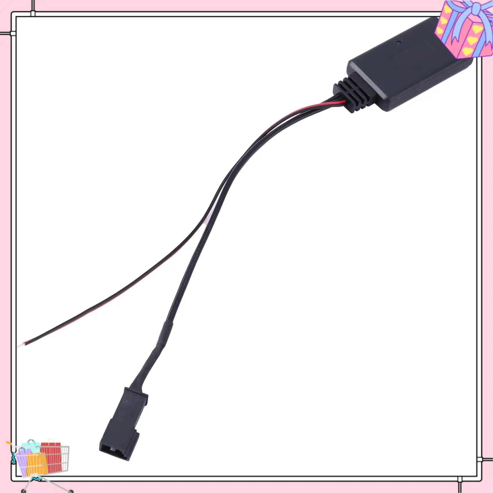

A77T-Car Bluetooth Module Aux-In Audio For Bmw E39 E46 E38 E53 16:9 Navigation Aux-In Bluetooth Wire Adapter