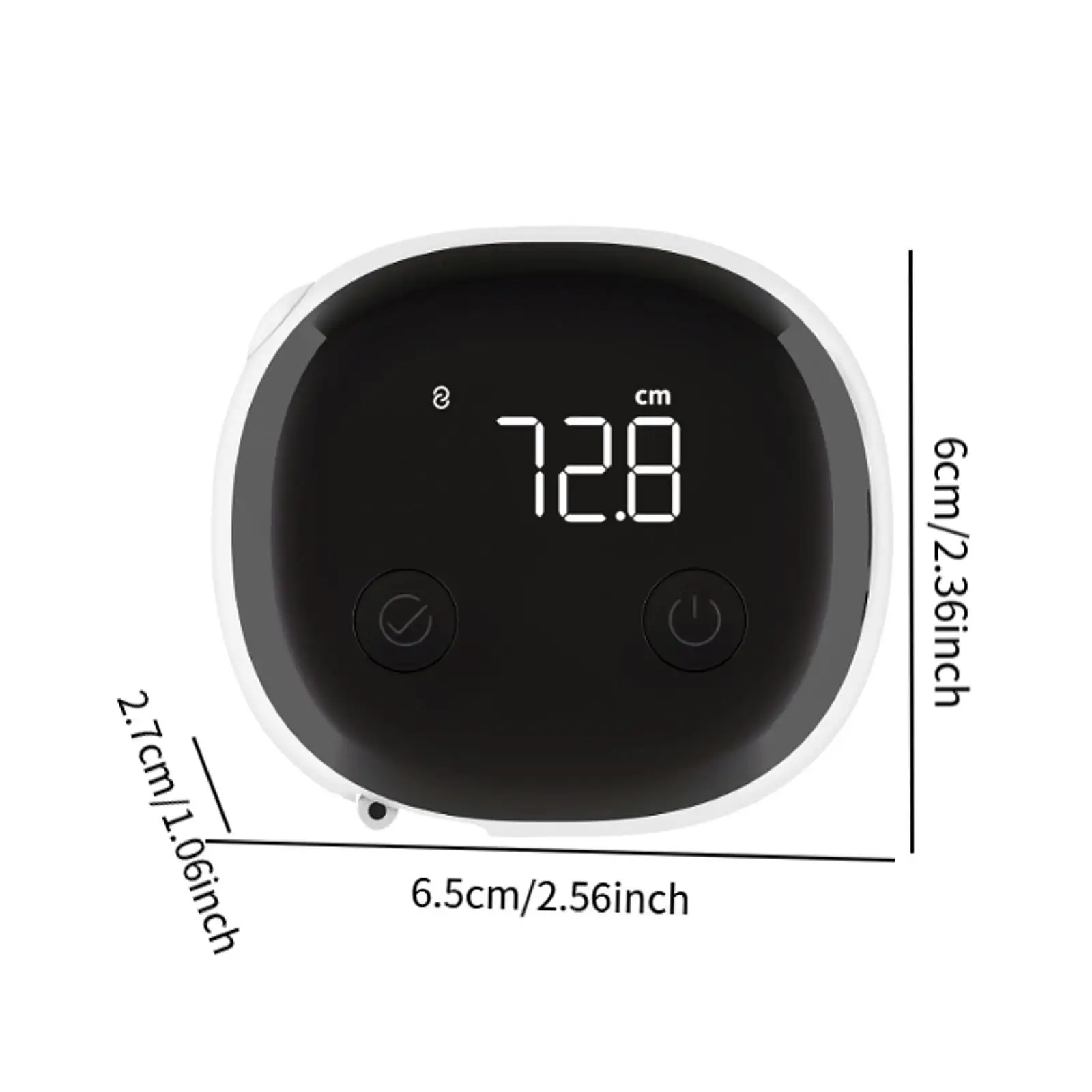 Body Measuring Tape Easy to Use Portable Fitness Equipment for Hip Arms Calf