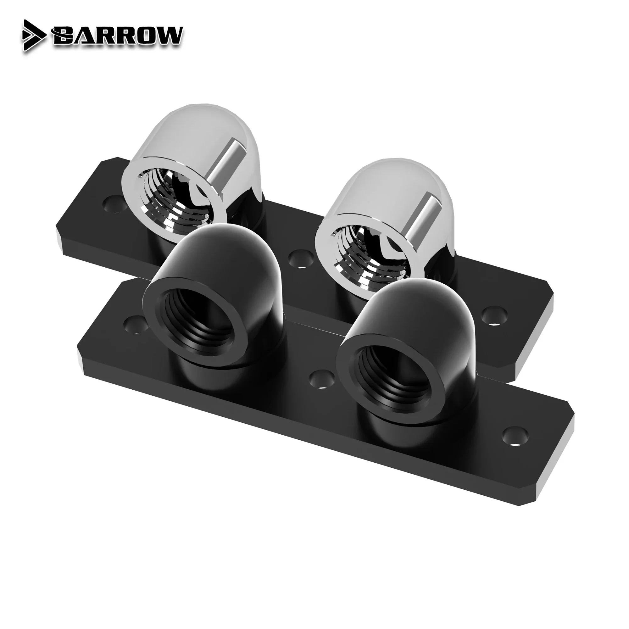 Barrow GUP Water Block Bridge Graphics Card Cold Head Accessory 360 ° Rotary G1/4 Fitting